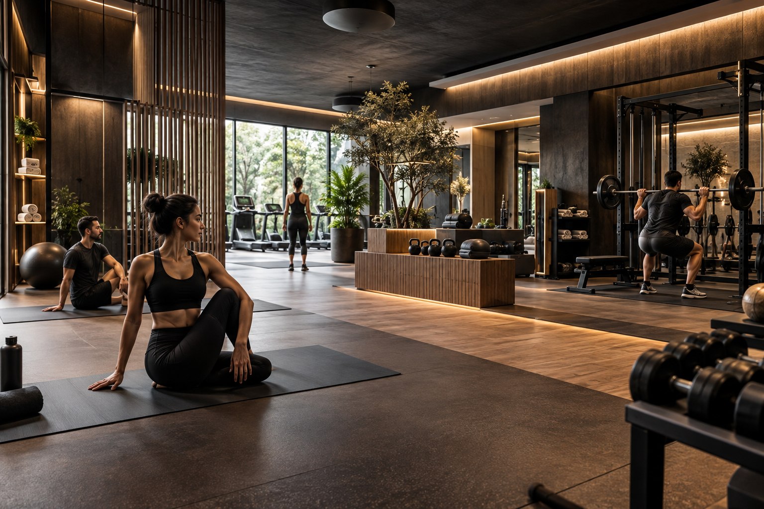 Premium modern fitness and dance studio